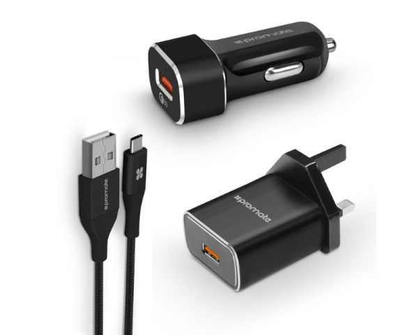PROMATE UNIGEAR-QC3 USB-C punjač za automobil