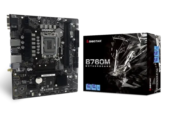 Matična ploča 1700  Biostar B760MX2-E  D4 HDMIDVIVGAM.2