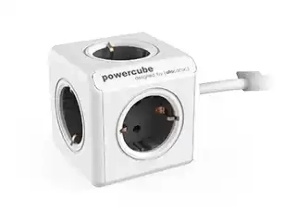 PowerCube Allocacoc (1300GYDEEXPC) Extended 5xšuko 16A230V Sivi