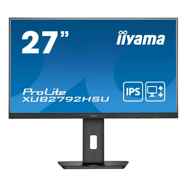 Monitor 27 Iiyama XUB2792HSUB5 1920x1080Full HDIPS4ms75HzHDMIUSB x2DPHDCPPivotZvučnici