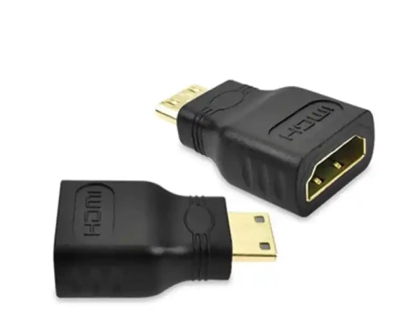 Adapter Mini HDMI-HDMI MF E-Green crni