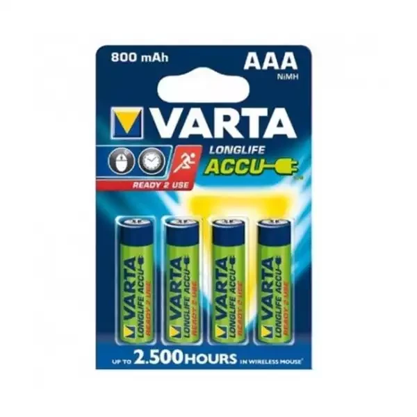 Punjiva baterija Varta HR3 800mAh AAA 14