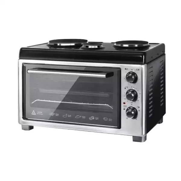 Električni šporet stoni mini Luxell LX13563 širina 53cm3x strujna ringla