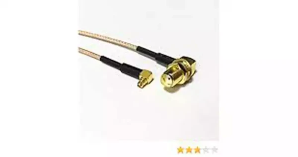 WA Pigtail MMCX 90 na SMA RP 90 RG316 20cm