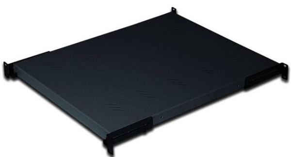 Triton Polica 19'' 1U550mm, 80kg max, crna, RAB-UP-550-A4