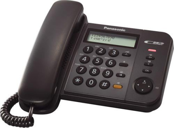 PANASONIC telefon KX-TS580-B crni