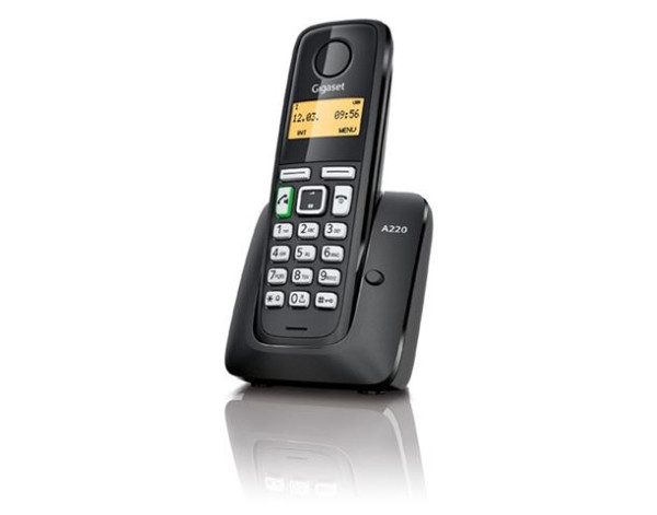 Gigaset telefon A220 Black, sekretarica