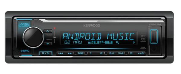 AUTO RADIO Kenwood KMM-124Y- radioUSBMP3AUX