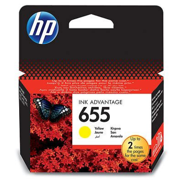 SUP HP INK CZ112AE Yellow No.655