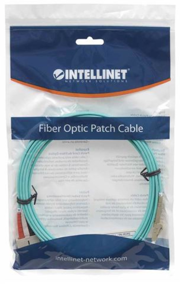 Intellinet FO,MM,LCLC, 50125 µm,OM4,5mViolet