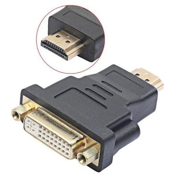 Adapter HDMI na DVI (24+1) muško-ženski  NWM