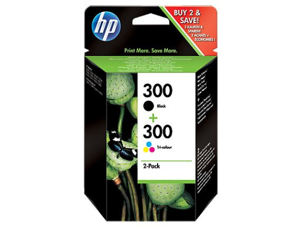 SUP HP INK -pack BlackTri-color  Ink Cartridges CN637EE