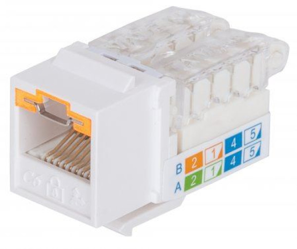 Intellinet Locking Cat6A Keystone Jack, UTP, beli