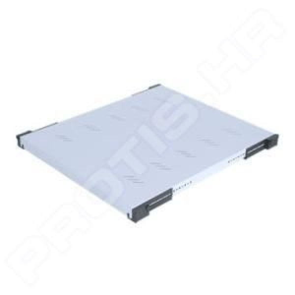 Triton polica 19'' 1U650mm, 80kg max, siva, RAB-UP-650-A4