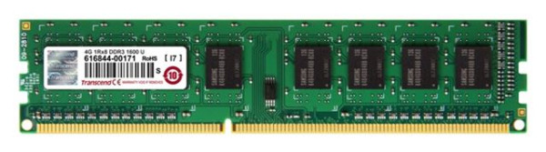 Memorija Transcend 4GB DDR3 1600MHz