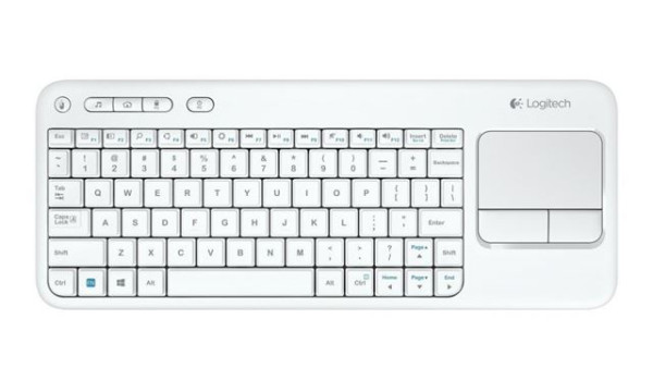 TAST LOGITECH K400 Plus Wireless + Touch White US