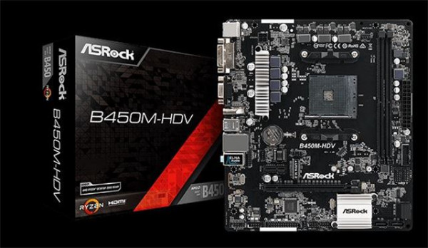 MBO AsRock AM4 B450M-HDV