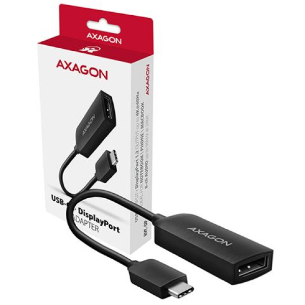 Adapter USB 3.0 Tip-C na DisplayPort 4K60Hz, AXAGON