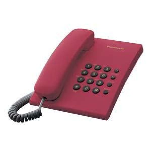 PANASONIC telefon KX-TS500FXR crveni