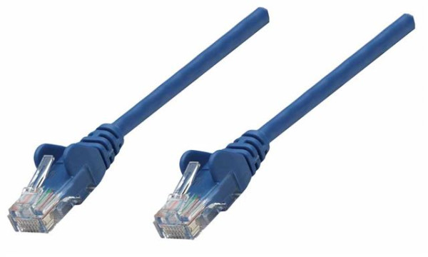 Kabl Intellinet Patch, Cat5e compatible, UUTP, 15m, plavi 319980