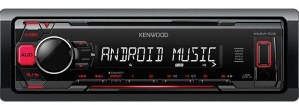 AUTO RADIO Kenwood KMM-103AY - radioUSBMP3AUX