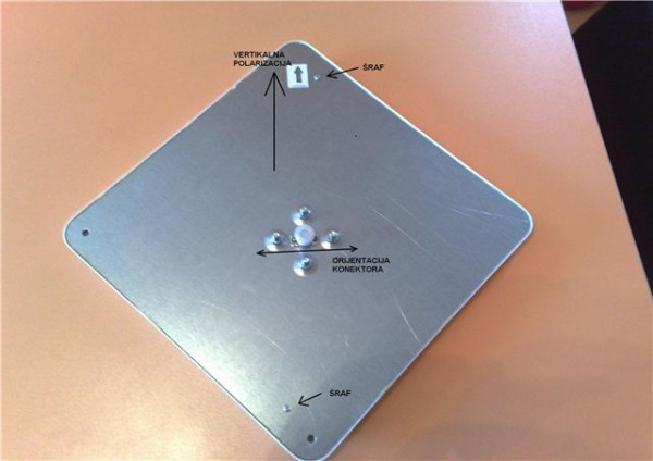 Antena Panel 5.8GHz 23dBi  RIJ