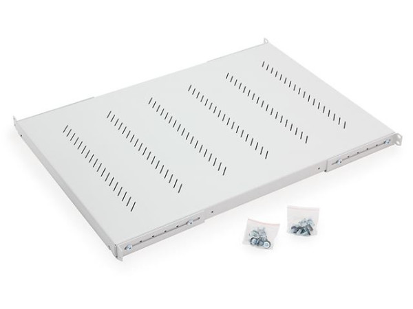 Triton polica 19'' 1U150mm, svetlo siva, RAC-UP-150-A4