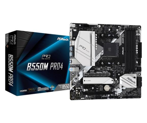 MBO ASRock AM4 B550M PRO4