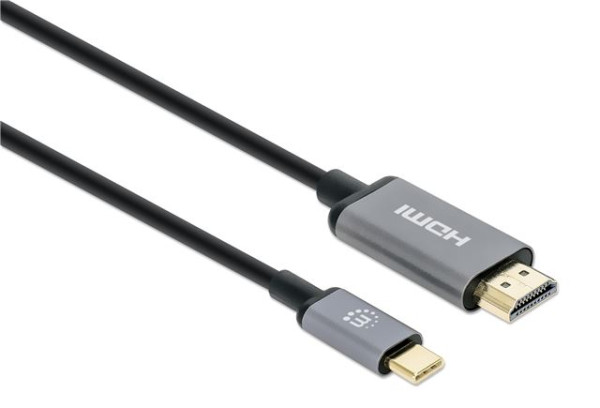 KABL USB-C na HDMI, MM, 2m, Manhattan 153607