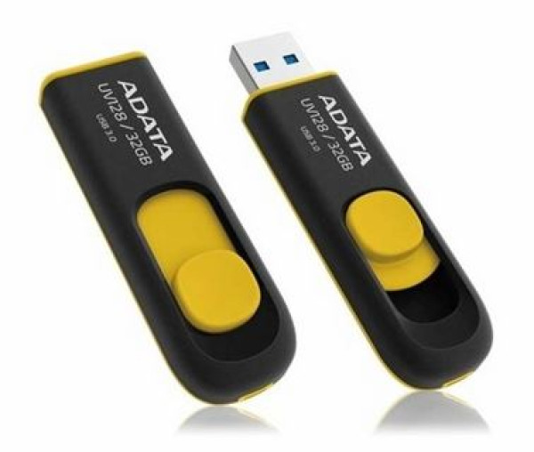 USB FD 32GB AData AUV128-32G-RBY žuti