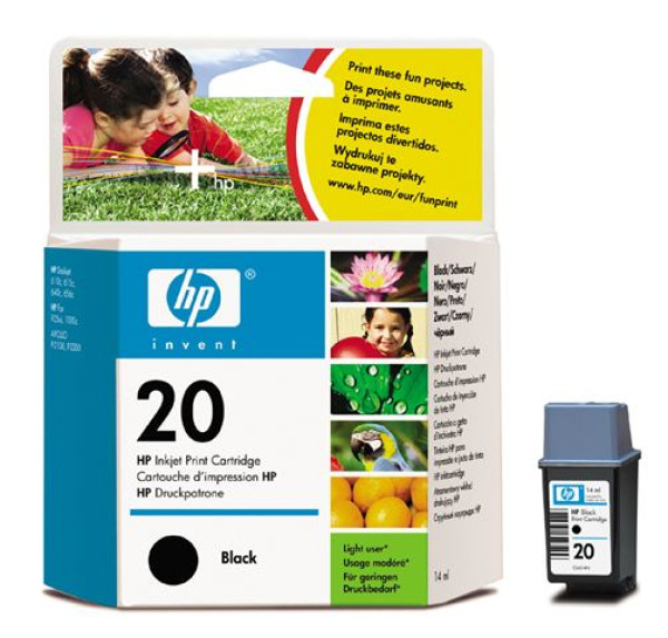 HP HP 20 Black Inkjet P