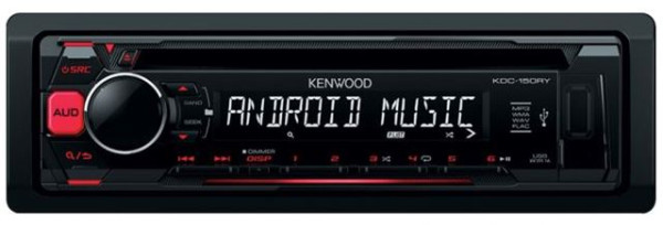 AUTO RADIO Kenwood KDC-150RY - radiocdusb