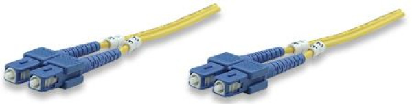 Intellinet optički kabal, Duplex, SM, SCSC, 9125, OS2, 1m, Žuti