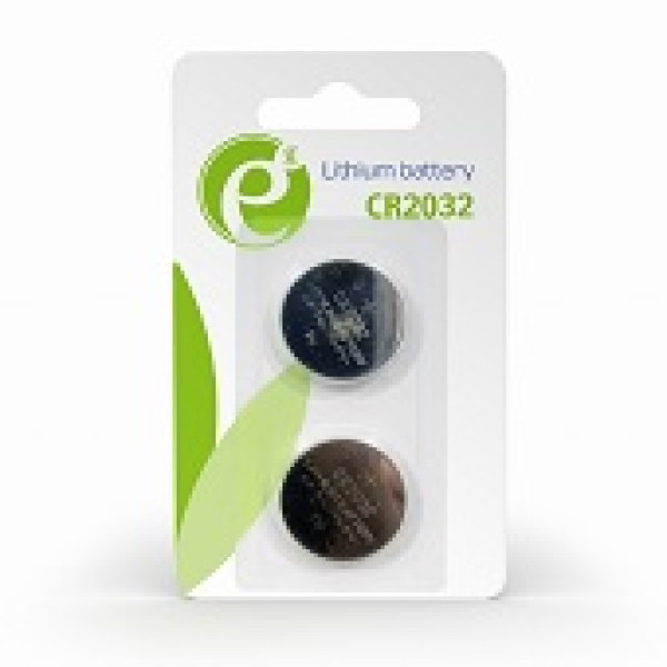 Lithium Battery CR2032(1B), 3V, 2-Pack Blister ( EG-BA-CR2032-01 ) 