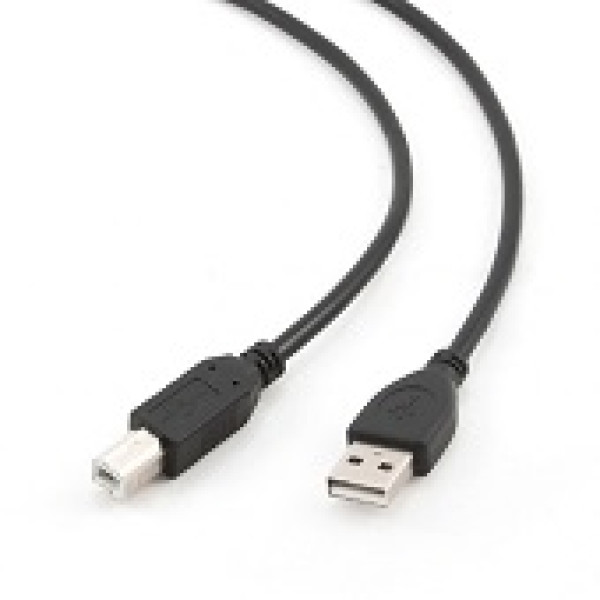 USB 2.0 Connection cable, A/M B/M, Black, 3m ( CCP-USB2-AMBM-10 ) 