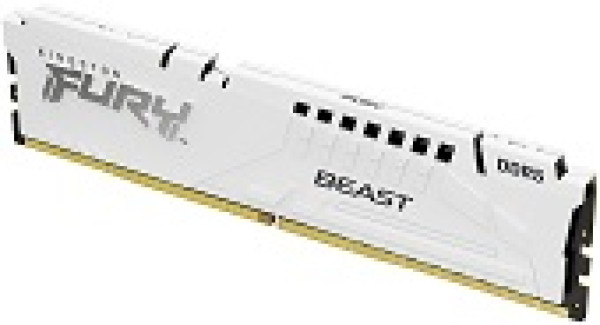 DDR5 32GB (2x16GB) 6000MHz CL40 DIMM [FURY Beast] White XMP ( KF560C40BWK2-32 ) 