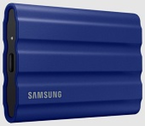 Portable SSD 2TB, T7 SHIELD, USB 3.2 Gen.2 (10Gbps), Rugged, [Sequential Read/Write : Up to 1,050MB/sec /Up to 1,000 MB/ ( MU-PE2T0R/EU ) 