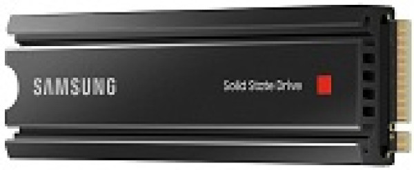 M.2 NVMe 1TB SSD 980 PRO, Read up to 7000 MB/s, Write up to 5100 MB/s, 2280, w/Heatsink ( MZ-V8P1T0CW ) 