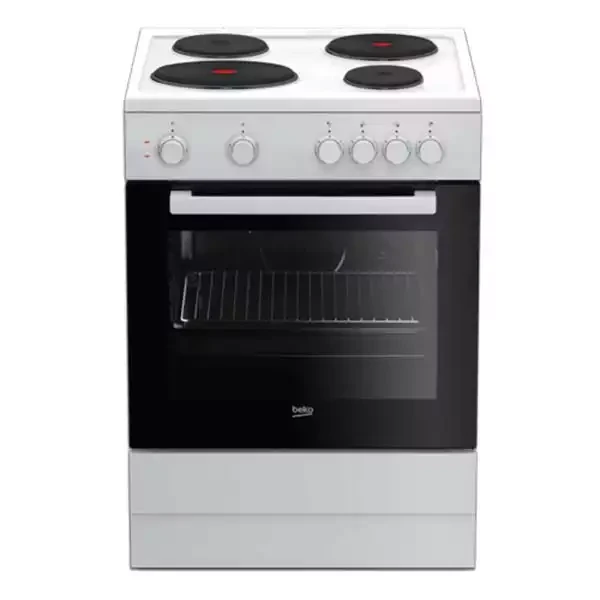 Električni šporet Beko FSS66001GW širina 60cm4x stujna ringla