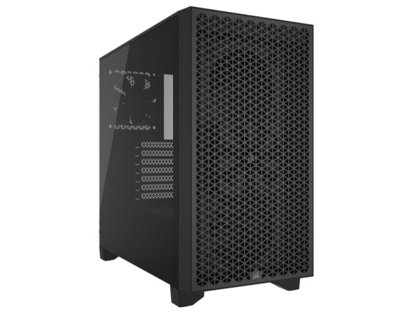 Kućište CORSAIR 3000D AIRFLOW Mid-TowerGamingATXkaljeno staklobez napajanjacrna' ( 'CC-9011251-WW' ) 