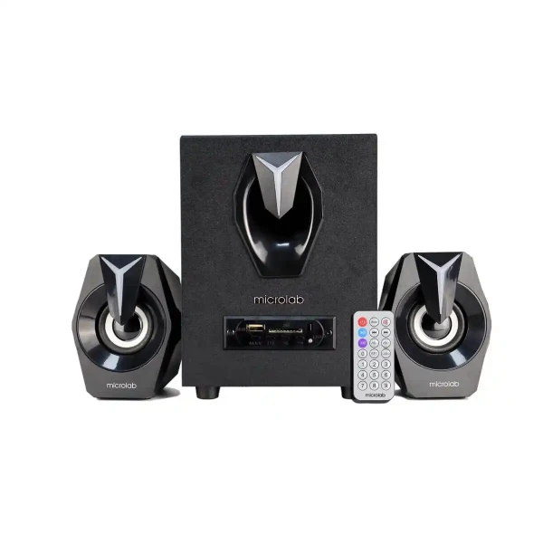 Zvučnik 2.1 Microlab G100BT11WUSB,SD,3.5MM, FM  RGB Daljinski