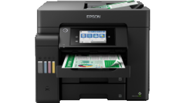L6550 EcoTank, print-scan-copy-fax, Color, A4, 4800X2400, LAN, Wi-Fi, ADF, LCD, Duplex ( C11CJ30402 ) 