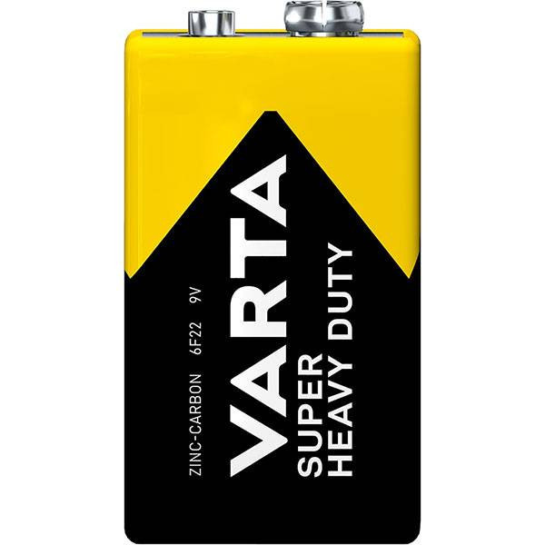 VARTA Superlife 9V SUPER HEAVY DUTY 6F22, PAK1 CK, Cink-karbon baterije