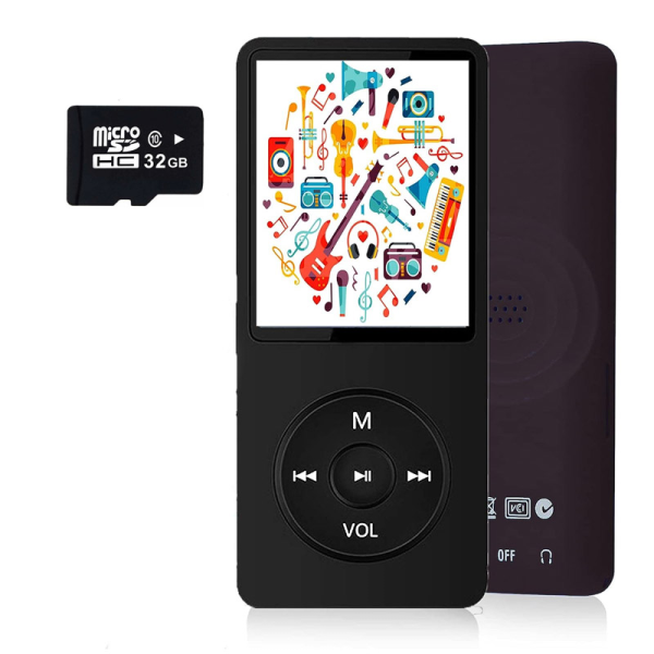 MP3 Player Bluetooth 32GB crni