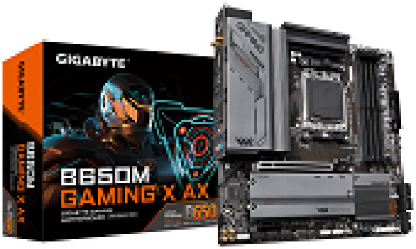 AM5, AMD B650 Chipset,4x DDR5, Supports AMD Ryzen 7000 Series Processors, Support for AMD EXtended Profiles for Overclocking (AMD EXPO) and Extreme Me ( B650M GAMING X AX ) 