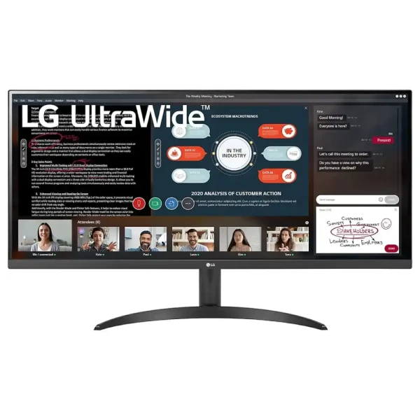 Monitor 34 LG 34WP500-B 2560x1440QHD75HzIPS5ms2x HDMI