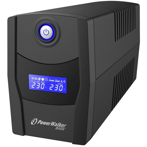 UPS PowerWalker Line-Interactive 1000VA600W2xšukoRJ45RJ11USB
