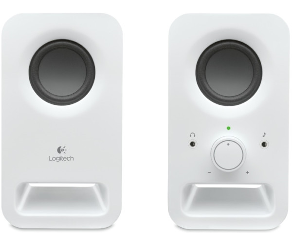 LOGITECH_ Z150 2.0 Multimedia beli zvučnici