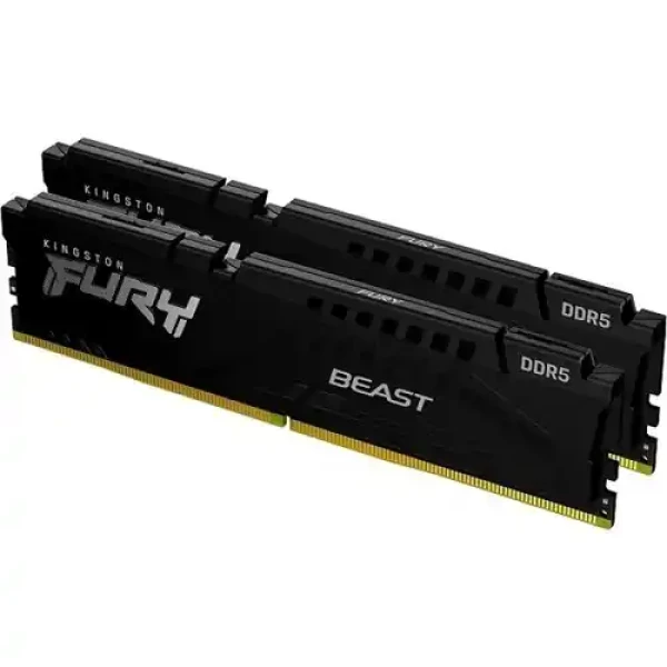 Memorija DDR5 32GB (2x16) 6000MHz Kingston Fury Beast KF560C30BBK2-32