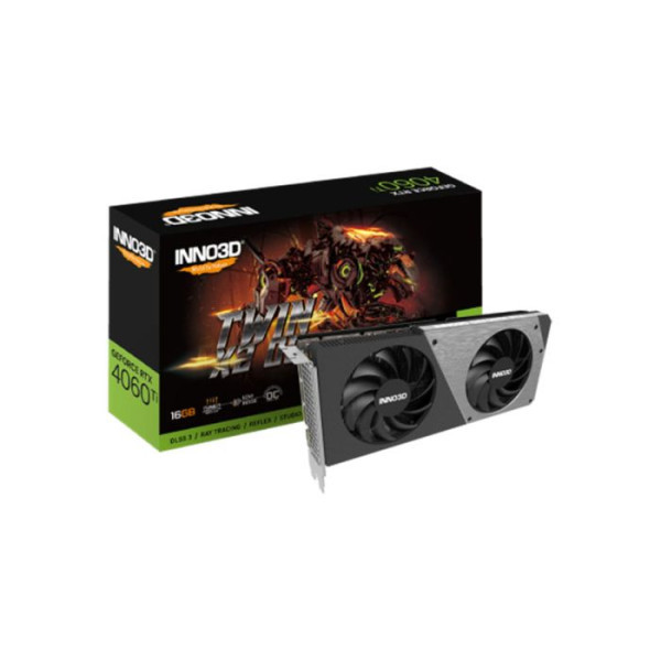SVGA INNO3D RTX 4060 Ti 16GB GDDR6 128bit, N406T2-16D6-178055N